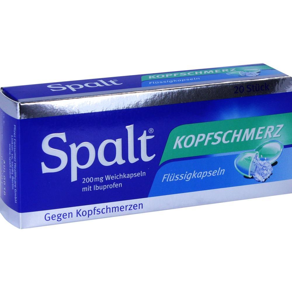 Eine Schachtel mit Schmerzmitteln gegen Kopfschmerzen.