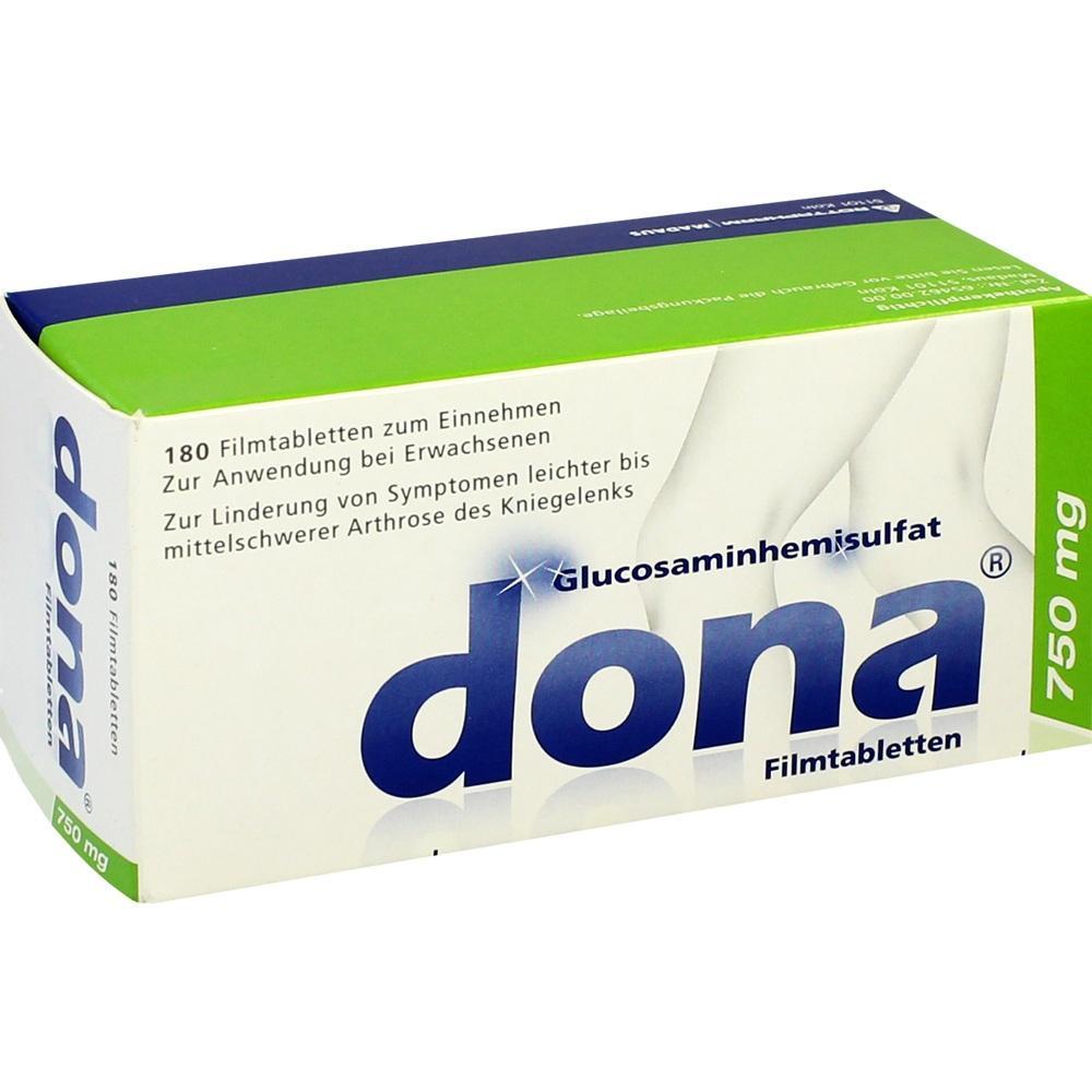Eine Packung mit 180 Tabletten f&uuml;r Gelenkschmerzen bei Erwachsenen.