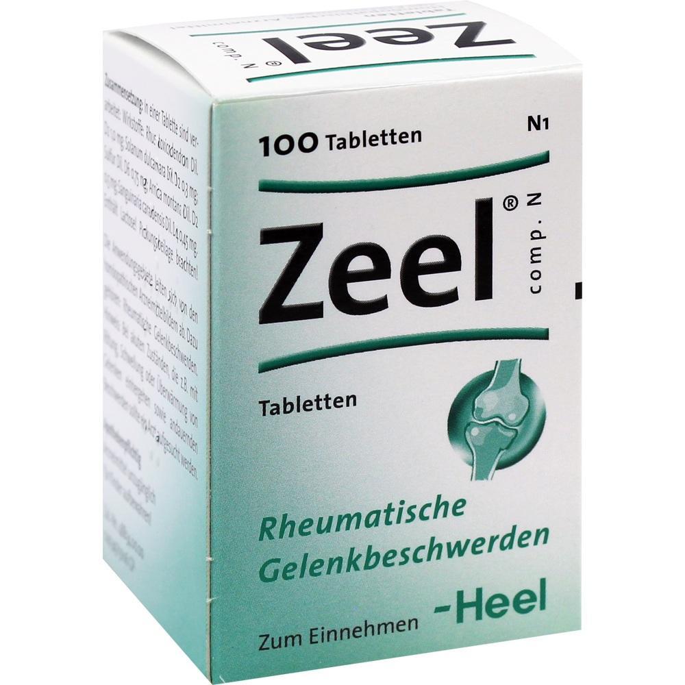Eine Packung Tabletten gegen rheumatische Gelenkbeschwerden.