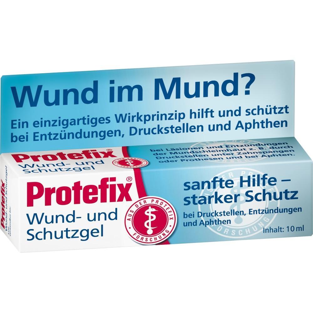 Eine Tube Protefix Wund- und Schutzgel gegen Entz&uuml;ndungen im Mund.
