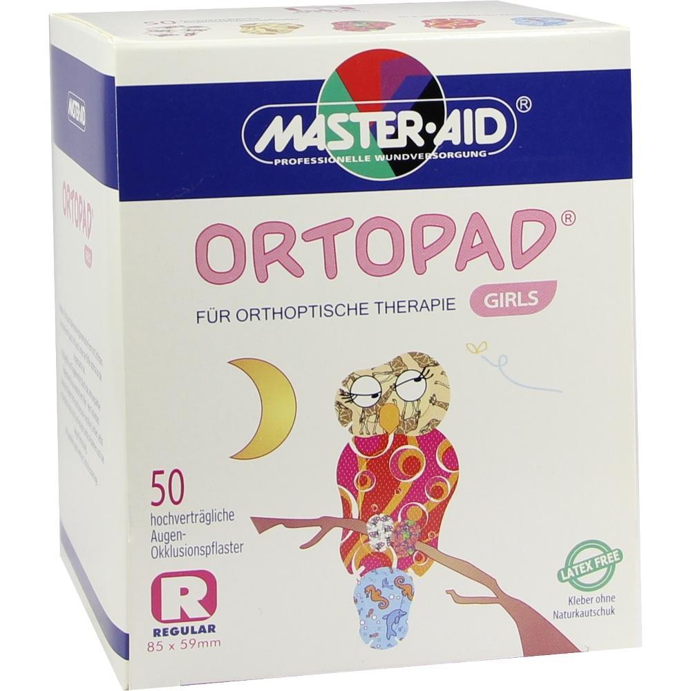 Eine Schachtel mit bunten Augenpflastern f&uuml;r Kinder mit einer Eule auf einem Ast.