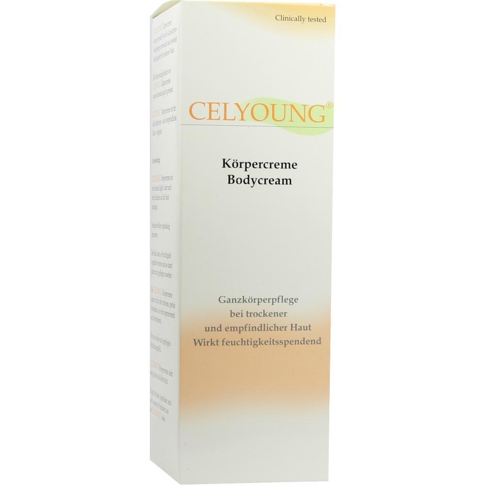 Wei&szlig;e Verpackung einer K&ouml;rpercreme f&uuml;r trockene Haut.