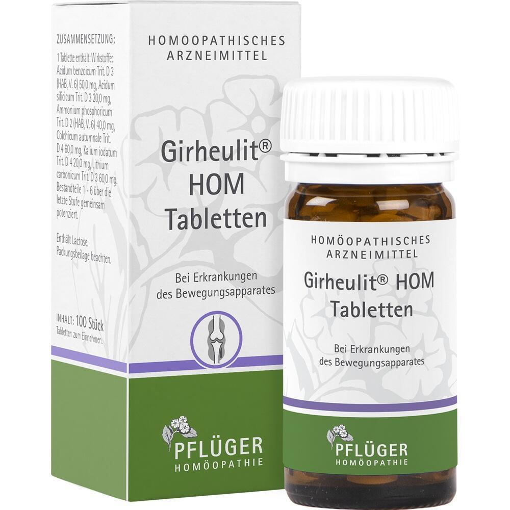 Eine Packung mit hom&ouml;opathischen Tabletten zur Unterst&uuml;tzung des Bewegungsapparates.