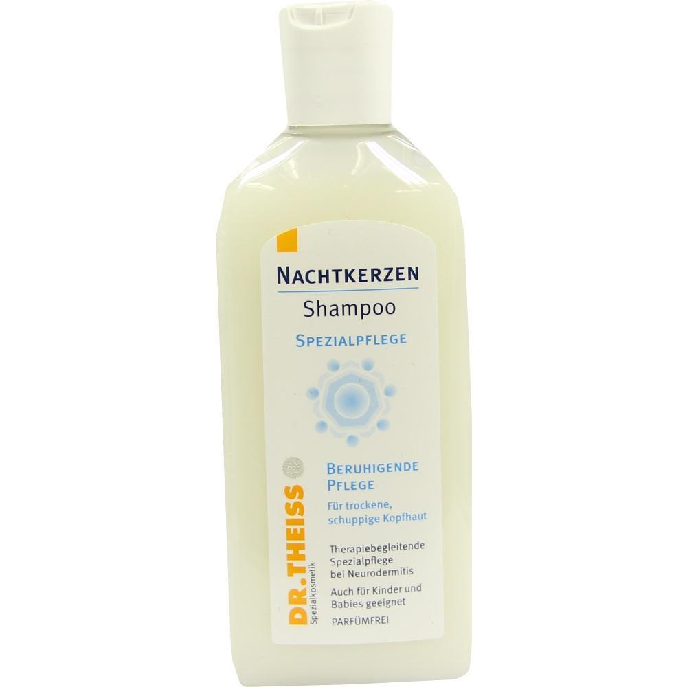 Shampooflasche mit Nachtkerzen&ouml;l f&uuml;r empfindliche Kopfhaut.