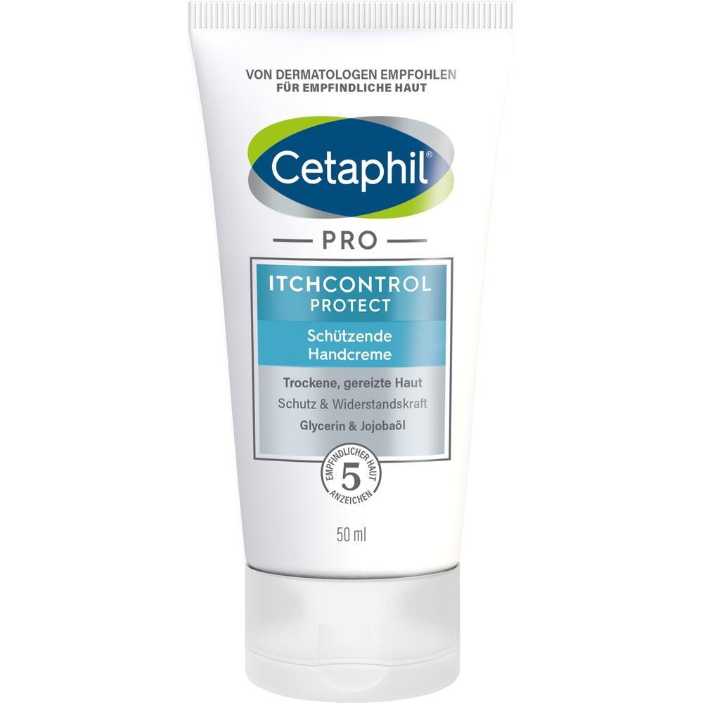 Tube mit sch&uuml;tzender Handcreme f&uuml;r trockene Haut von Cetaphil.